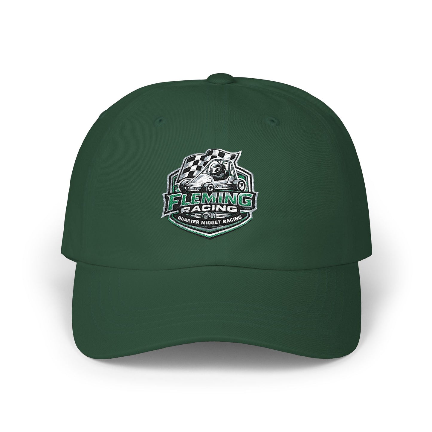 Fleming Racing Soccer Crest Cap | Classic Dad Cap