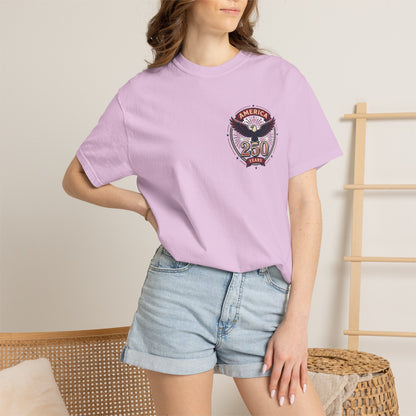 T-Shirt — 250 Years Celebrating Independence Fireworks Design