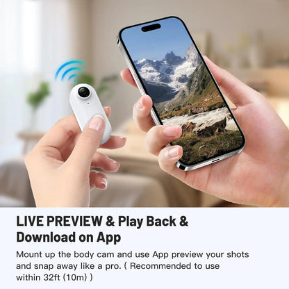 Portable 4K POV Mini Camera