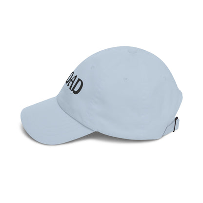 1 Dad Embroidered Dad Cap | White Baseball Hat