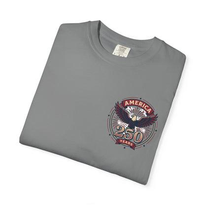 T-Shirt — 250 Years Celebrating Independence Fireworks Design