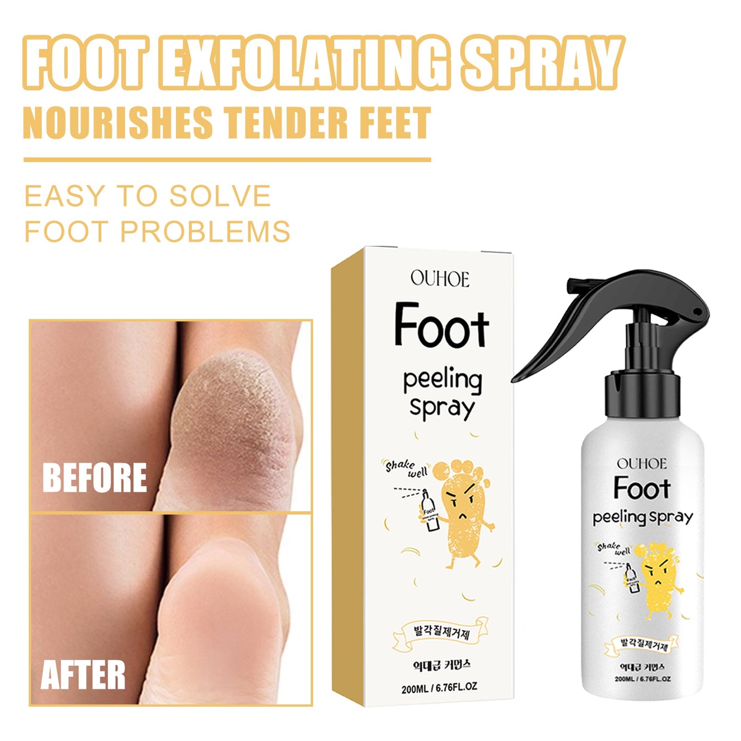 Foot Exfoliating Spray