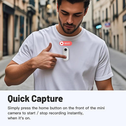Portable 4K POV Mini Camera