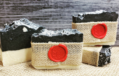 Magnesium Coal Goat Milk Soap With Activated Charcoal And Epsom Salt