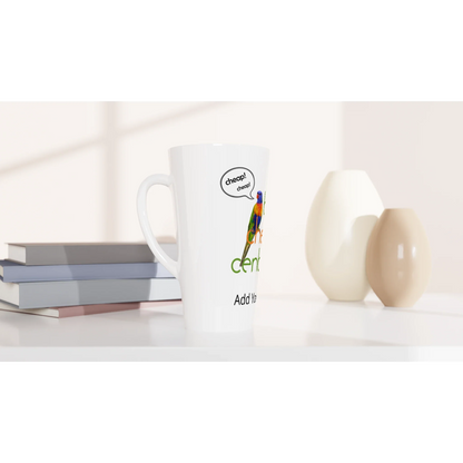 White Latte 17oz Ceramic Mug