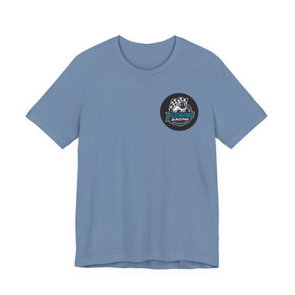 Fleming Racing Logo Tee | Racing Car Emblem T-Shirt