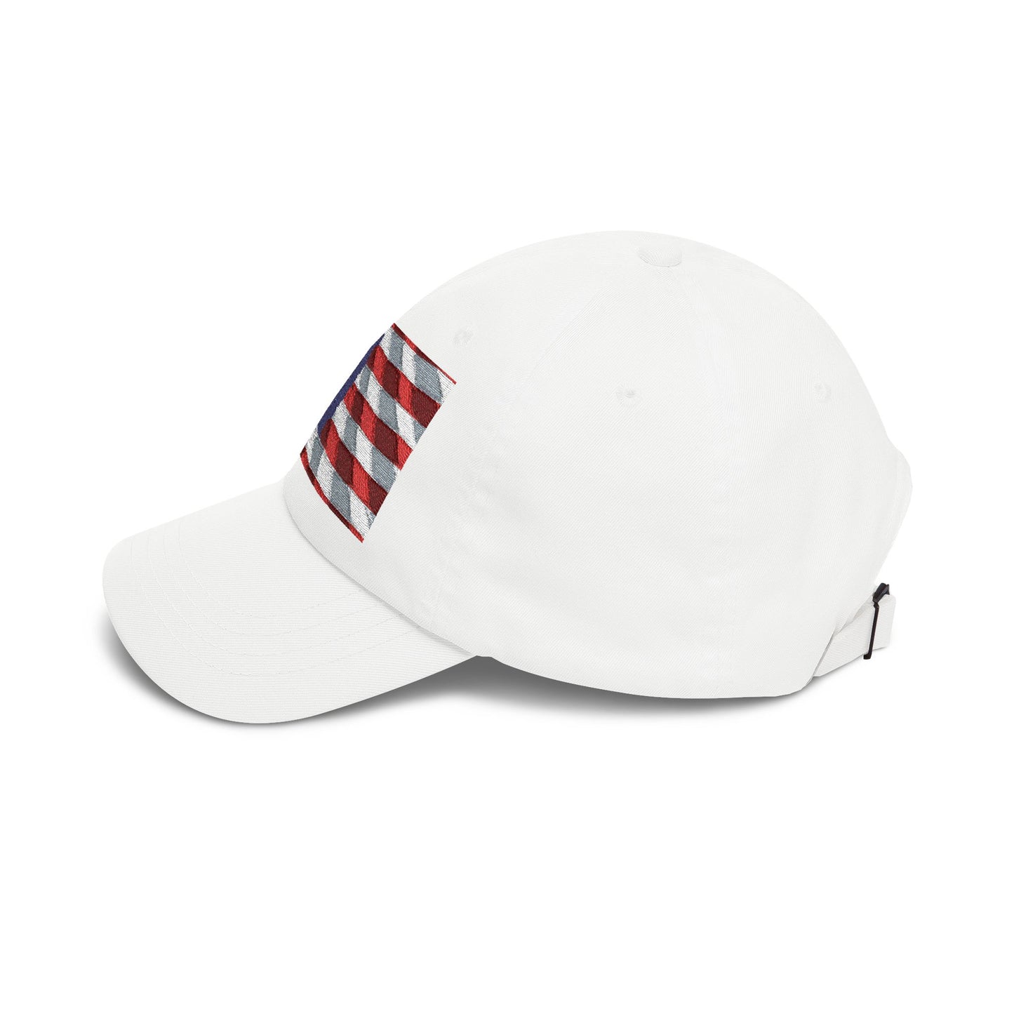 Distressed American Flag Dad Cap | Embroidered USA Baseball Hat
