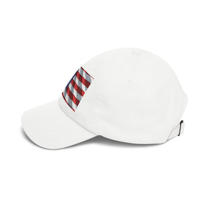 Distressed American Flag Dad Cap | Embroidered USA Baseball Hat