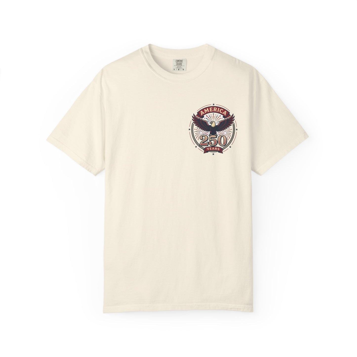 T-Shirt — 250 Years Celebrating Independence Fireworks Design