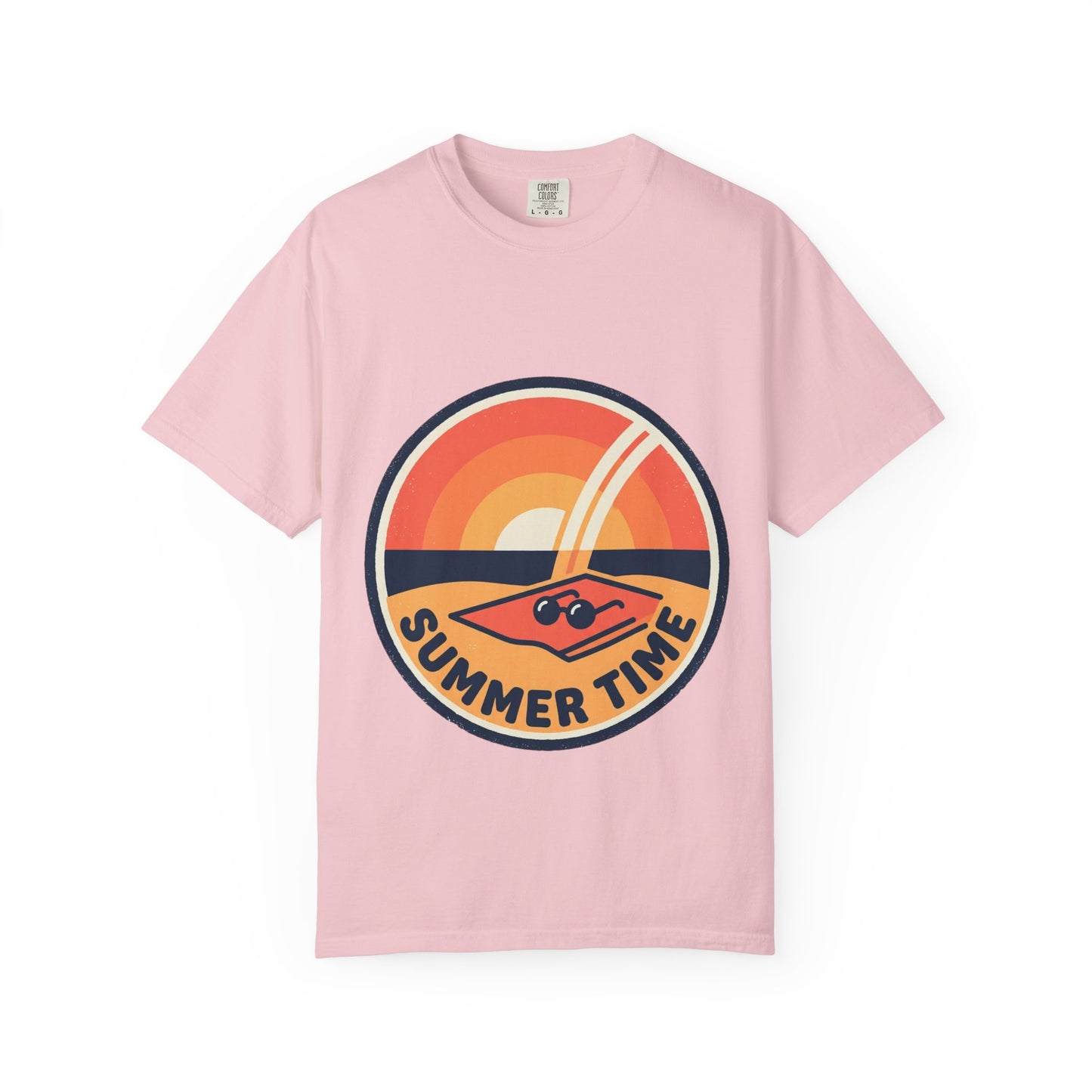 Summer Time Retro Sunset T-Shirt – Vintage Beach Vibes Tee