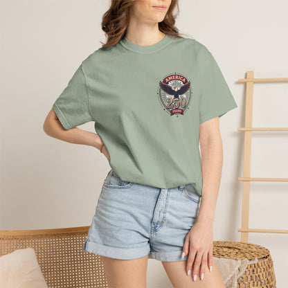 T-Shirt — 250 Years Celebrating Independence Fireworks Design
