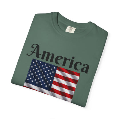 America Flag EST 1776-2026 T-Shirt | 250 Years Eagle Back Graphic