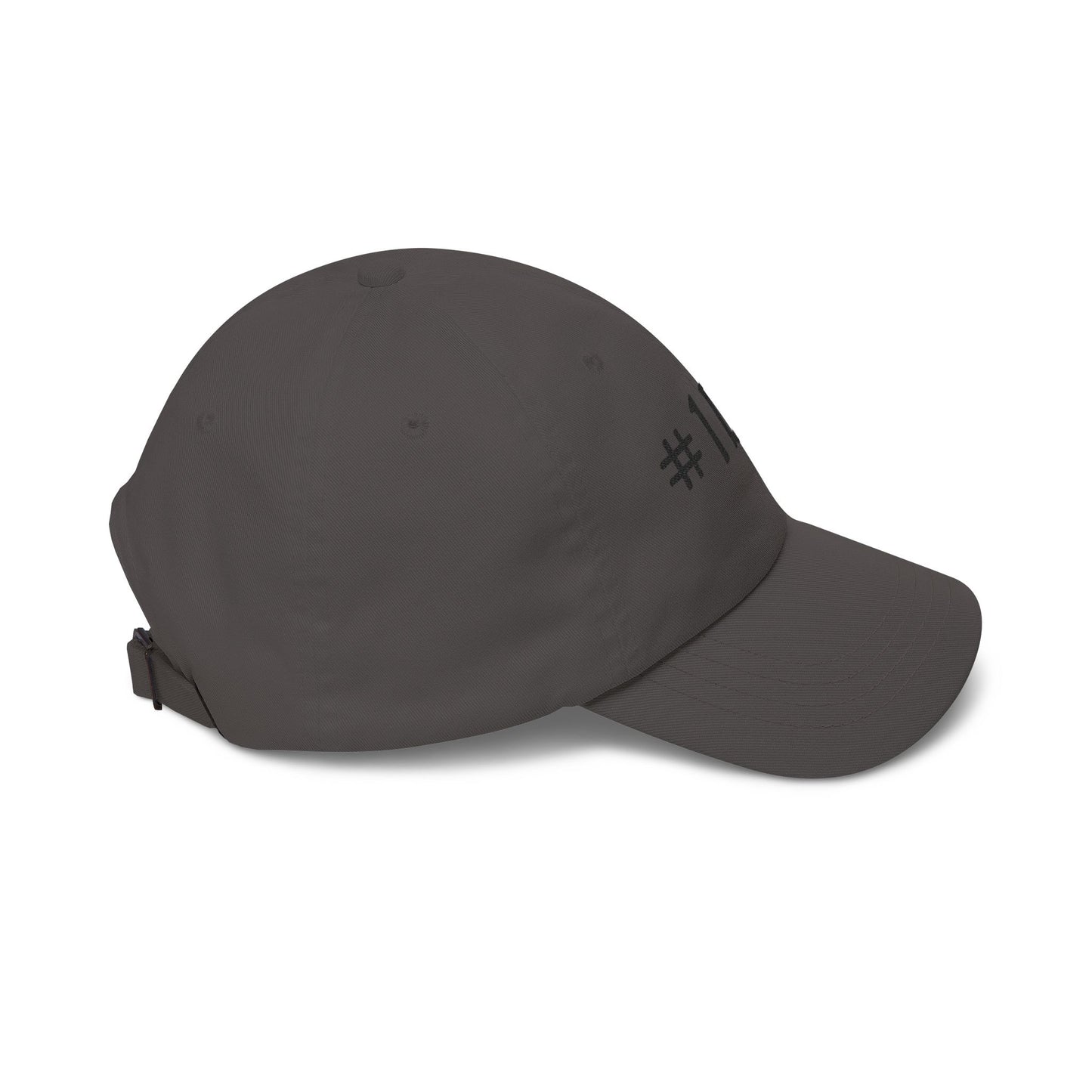 1 Dad Embroidered Dad Cap | White Baseball Hat