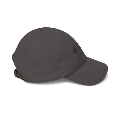 1 Dad Embroidered Dad Cap | White Baseball Hat