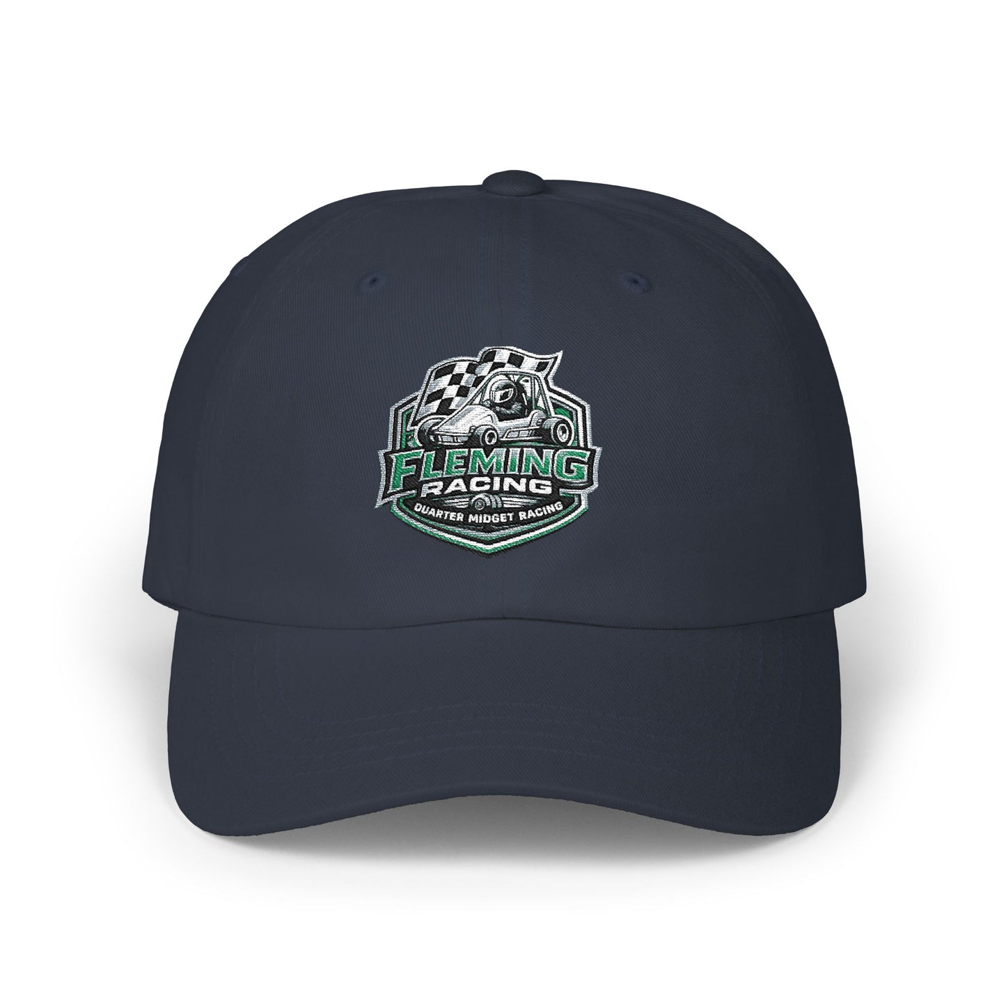 Fleming Racing Soccer Crest Cap | Classic Dad Cap