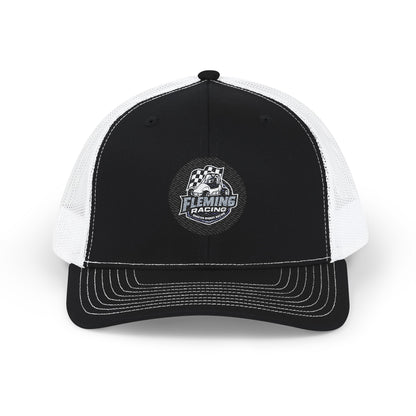 Mountain Logo Snapback Trucker Cap | Outdoor Adventure, Vintage Patch