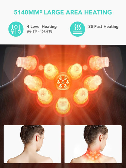 SKG Neck TENS unit with Heat Therapy and Pulse Technology