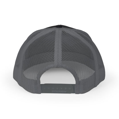 Mountain Logo Snapback Trucker Cap | Outdoor Adventure, Vintage Patch