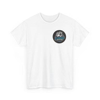 Fleming Racing Logo T-Shirt | Vintage Sprint Car Graphic, Checkered Flag