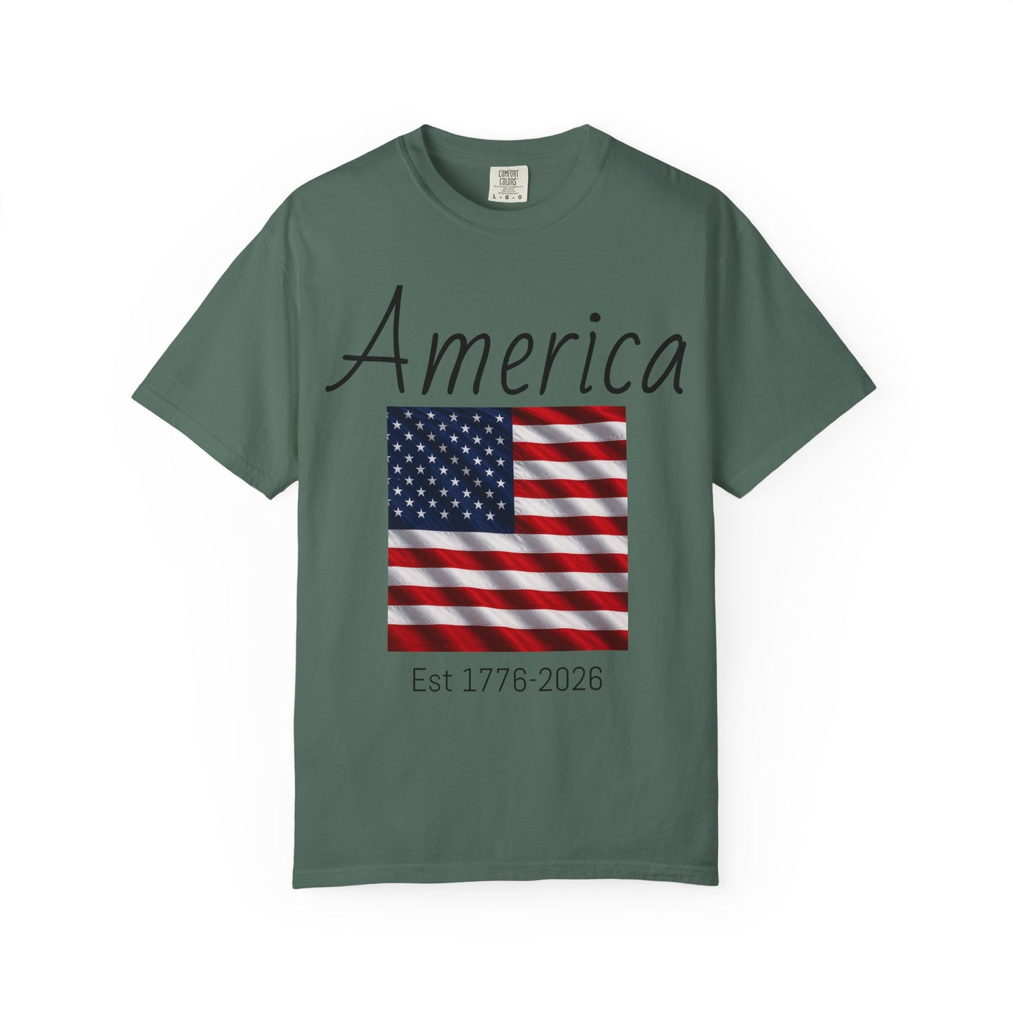 Patriotic Unisex T-Shirt, Celebrating America's 250th Anniversary, Vintage Eagle Design, Gift for Independence Day, USA Pride