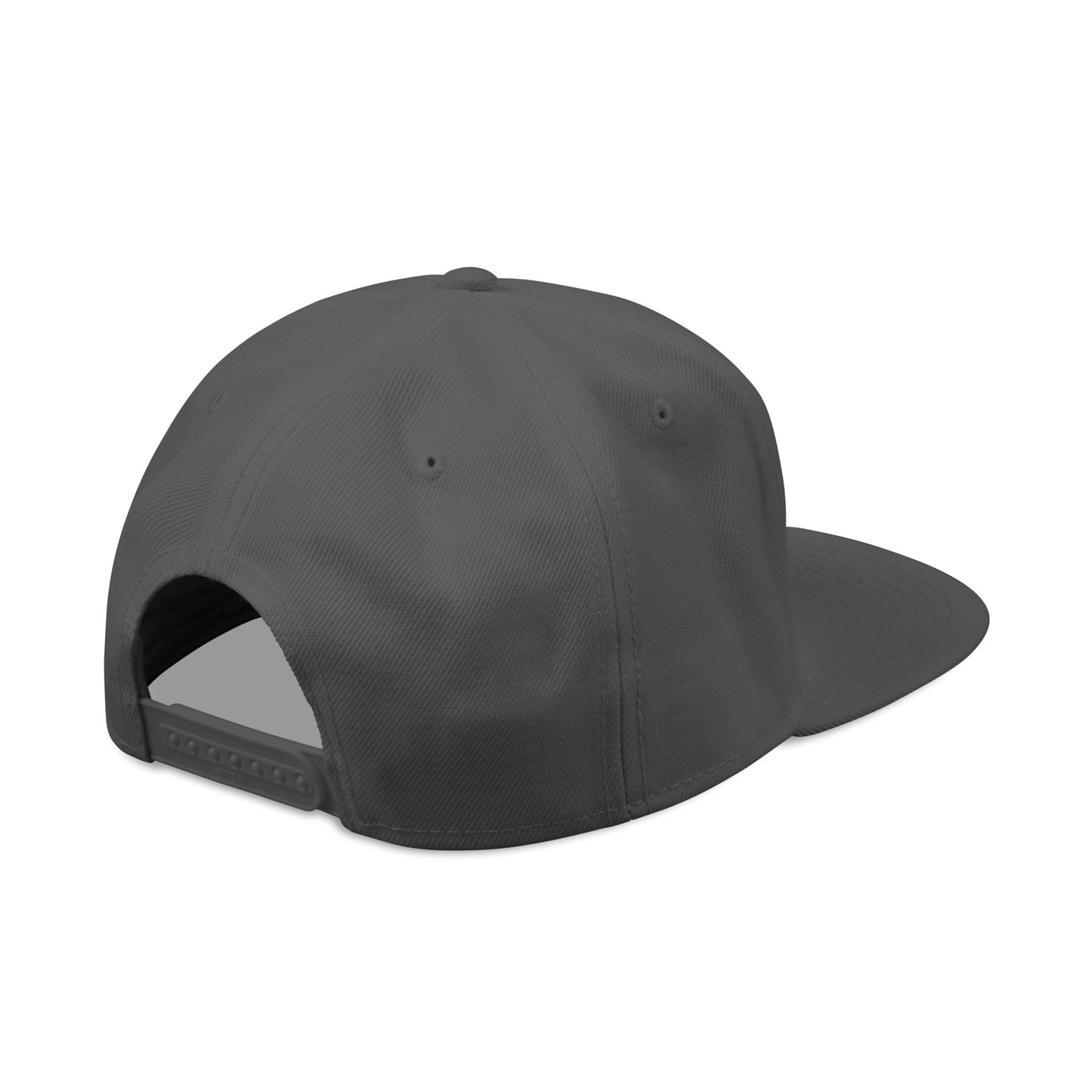 Smiling Ghost Patch Snapback | Embroidered Baseball Cap