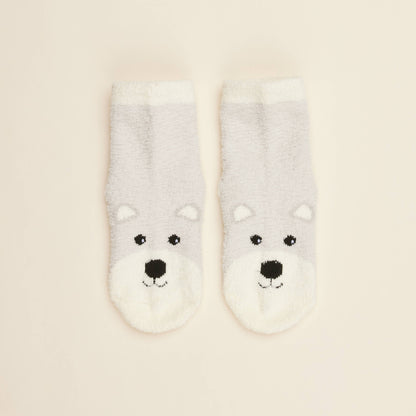 Warmies® Marshmallow Bear Crew Sock Set