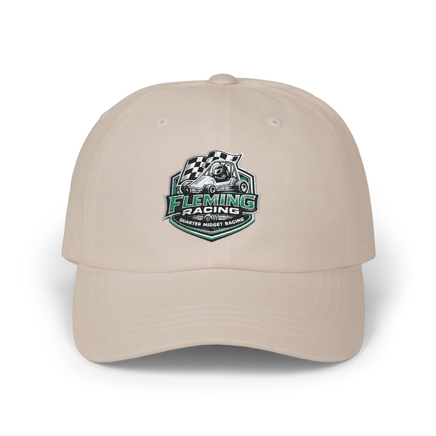 Fleming Racing Soccer Crest Cap | Classic Dad Cap