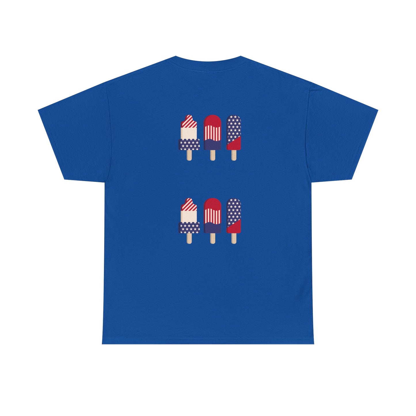 Merica Peace Hand graphic Tee | American Flag Popsicle back, Patriotic Fourth of July