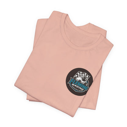 Fleming Racing Logo Tee | Racing Car Emblem T-Shirt