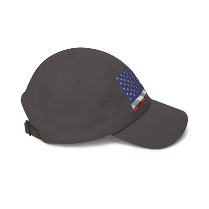 Distressed American Flag Dad Cap | Embroidered USA Baseball Hat