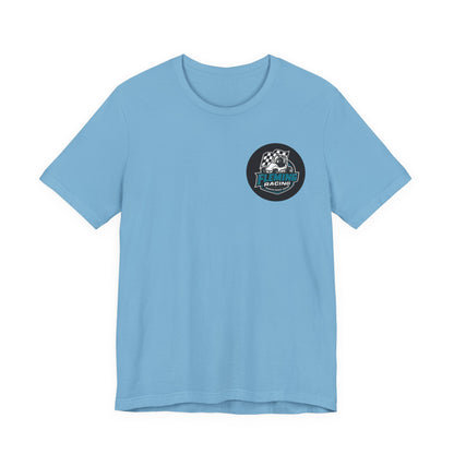 Fleming Racing Logo Tee | Racing Car Emblem T-Shirt
