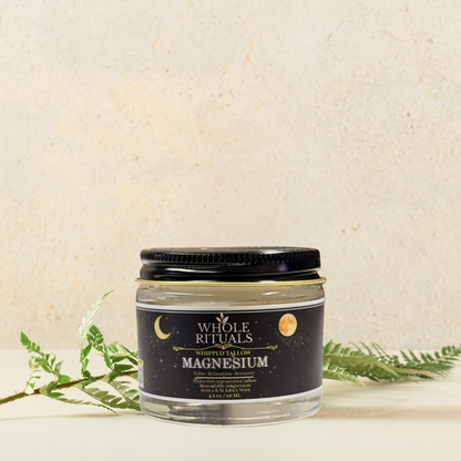 Whipped Magnesium Tallow Balm – Relaxing Skin & Body Moisturizer