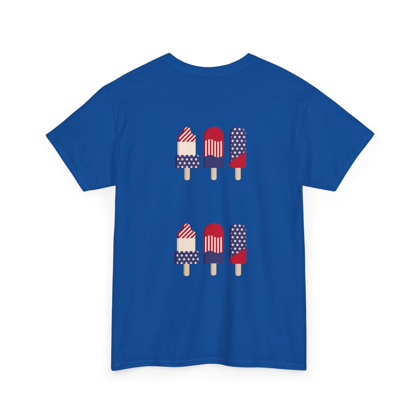 Merica Peace Hand graphic Tee | American Flag Popsicle back, Patriotic Fourth of July