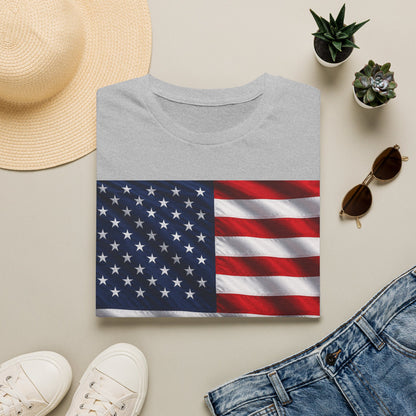 American Flag Graphic T-Shirt | USA Flag Tee, Patriotic Shirt