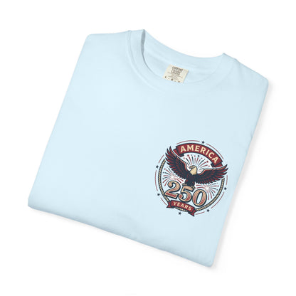 T-Shirt — 250 Years Celebrating Independence Fireworks Design