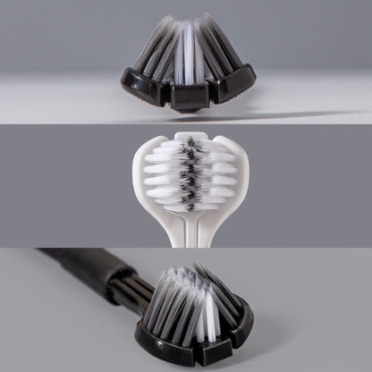 Triple-Sided Soft Bristle Toothbrush