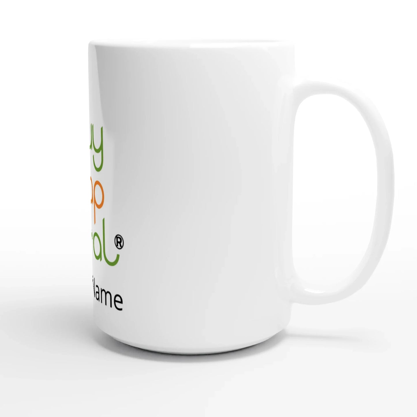 White 15oz Ceramic Mug
