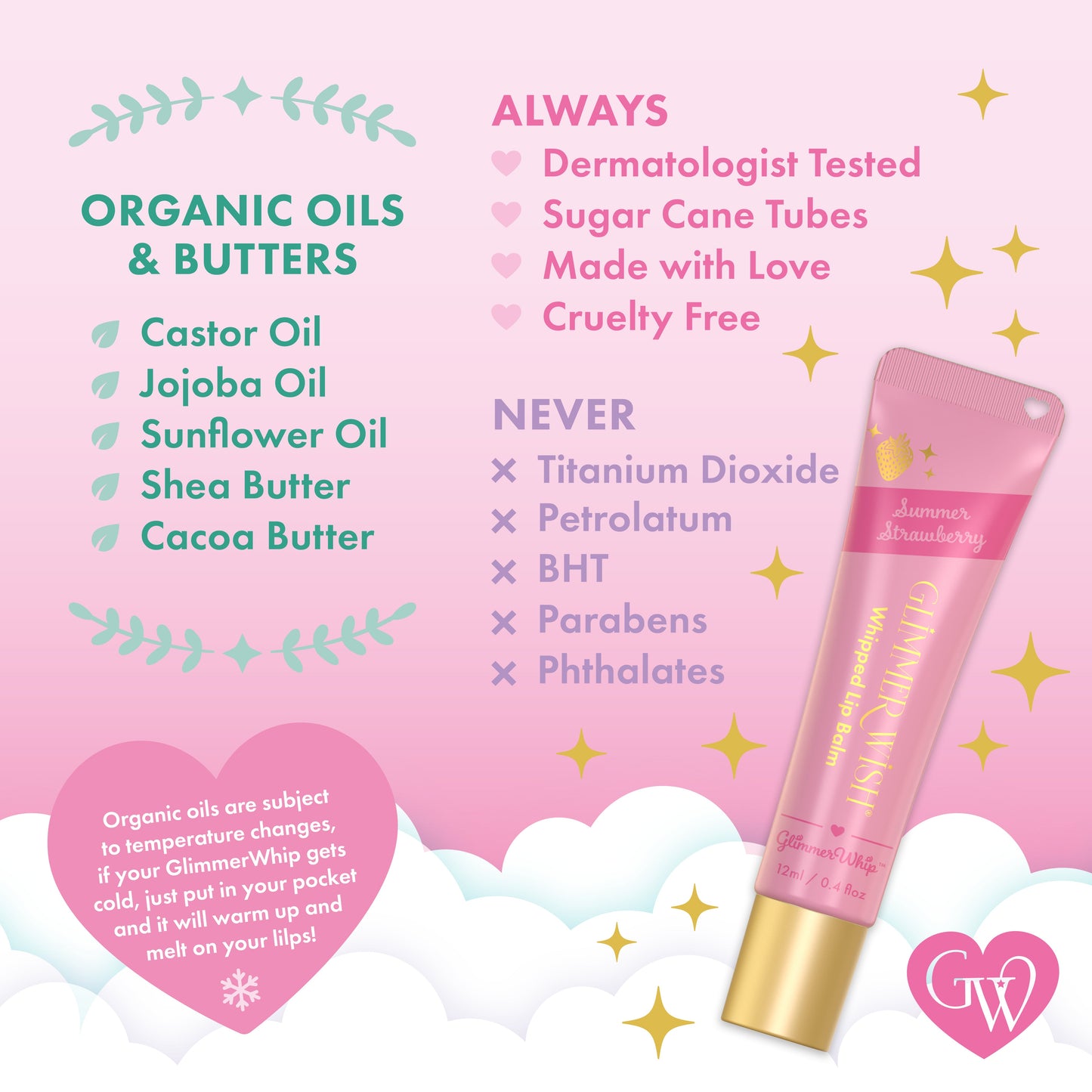 Glimmer Whip - Whipped Lip Balm