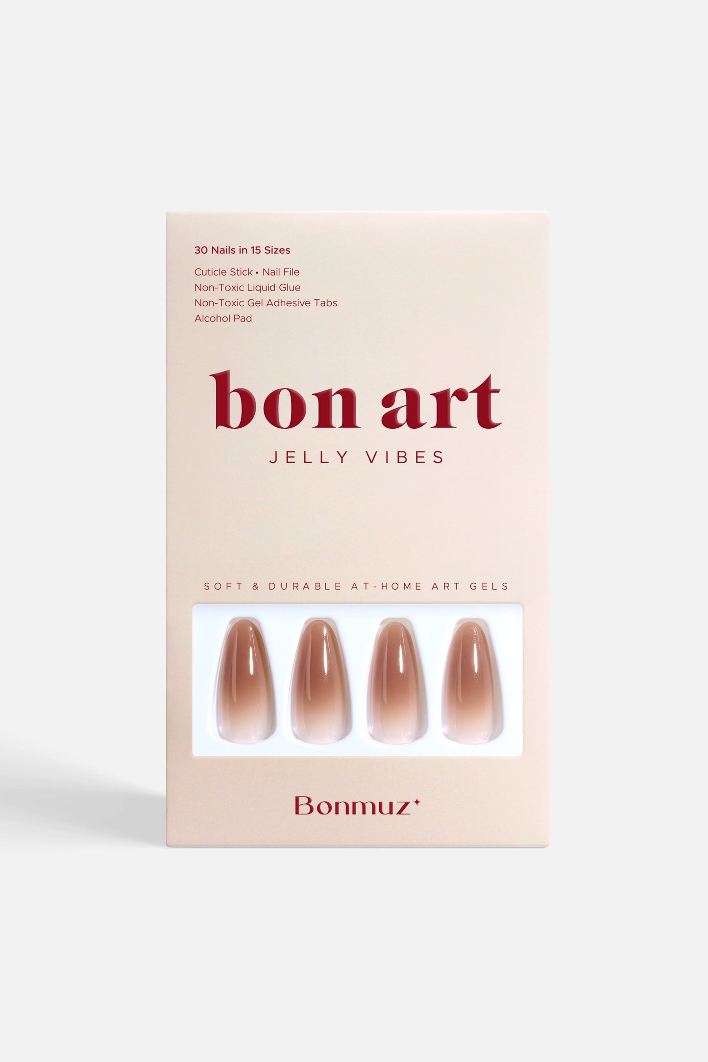 Brown Sugar Drip | Soft & Durable Press-On Nails