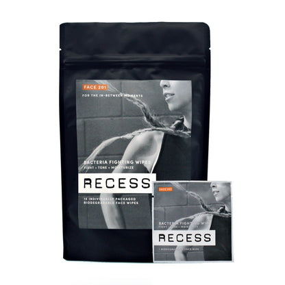 FACE 201: Bacteria Fighting Wipes (Pack of 15)