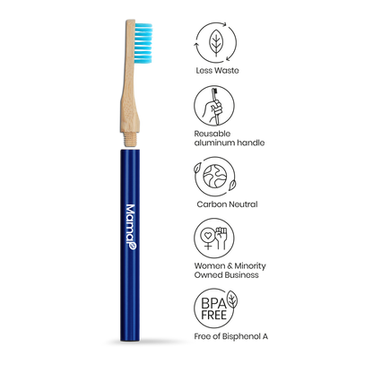 Revolve Manual Toothbrush with Replaceable Head - Ocean Conservation