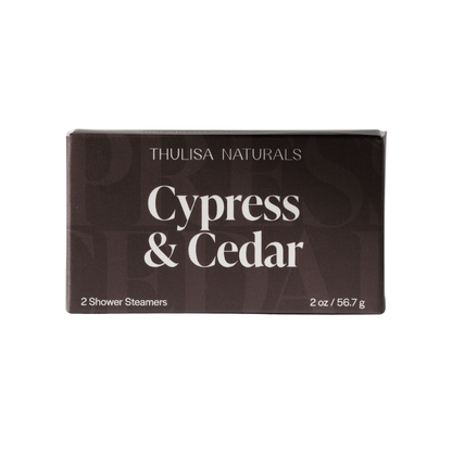 Made for Men Cypress Cedar Shower Steamer Duo