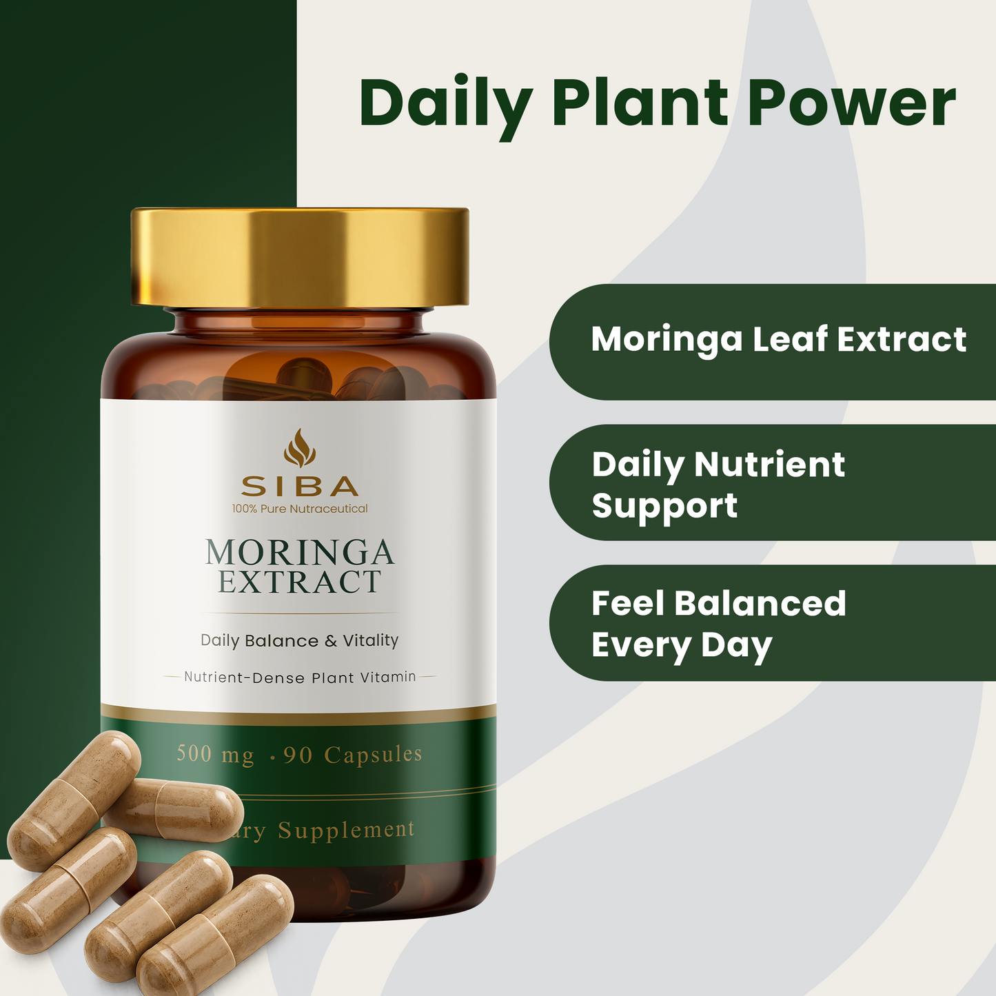 Moringa Leaf Capsules