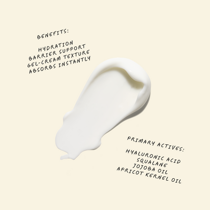 the travel set - depuffing eye cream + HA moisturizer