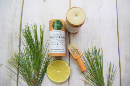 Natural deodorant - Bergamot & Lime