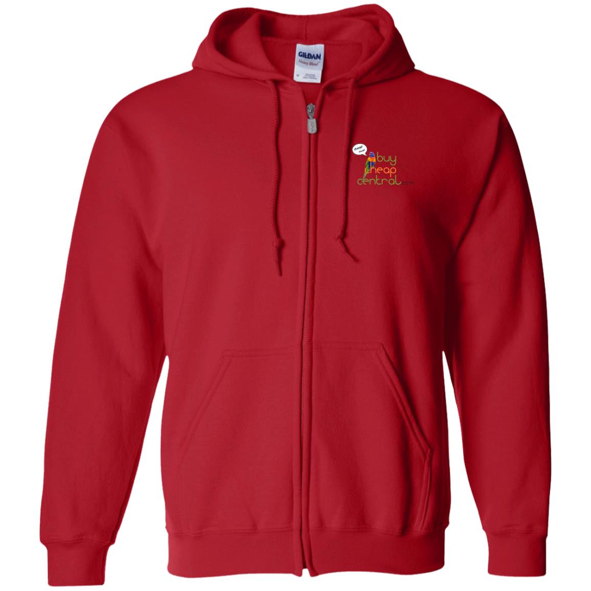 BuyCheapCentral G186 Zip Up Hooded Sweatshirt