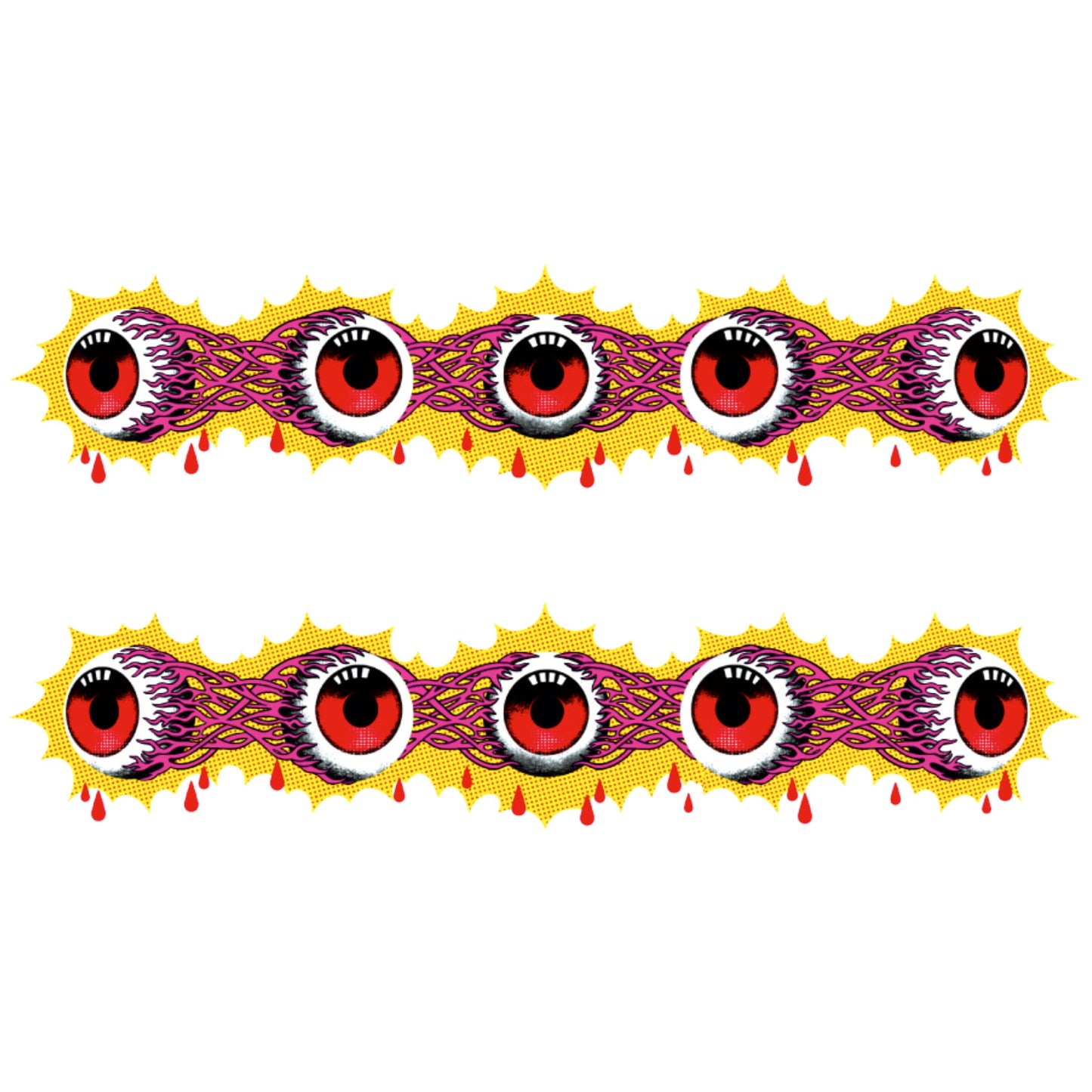 Eye-Scream Tattoo Band - Temporary Kids Tattoo Band