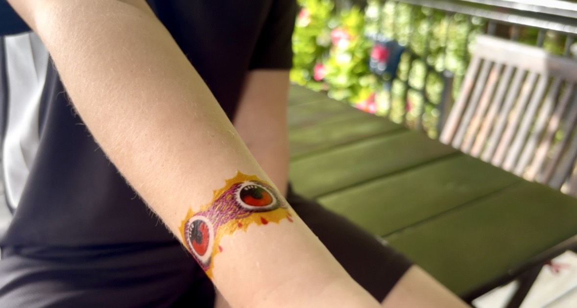 Eye-Scream Tattoo Band - Temporary Kids Tattoo Band