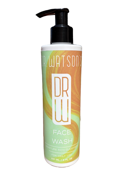 Dr. Watson's | Face Wash | Lemon Verbena | 8 Oz.