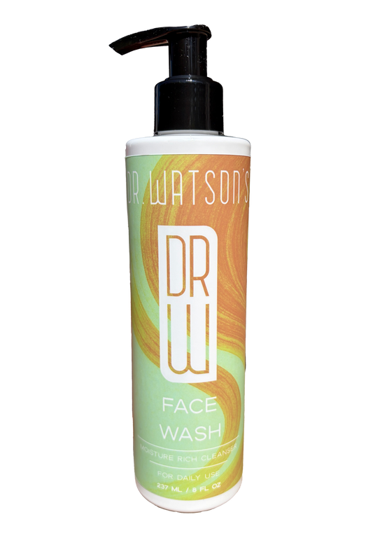 Dr. Watson's | Face Wash | Lemon Verbena | 8 Oz.